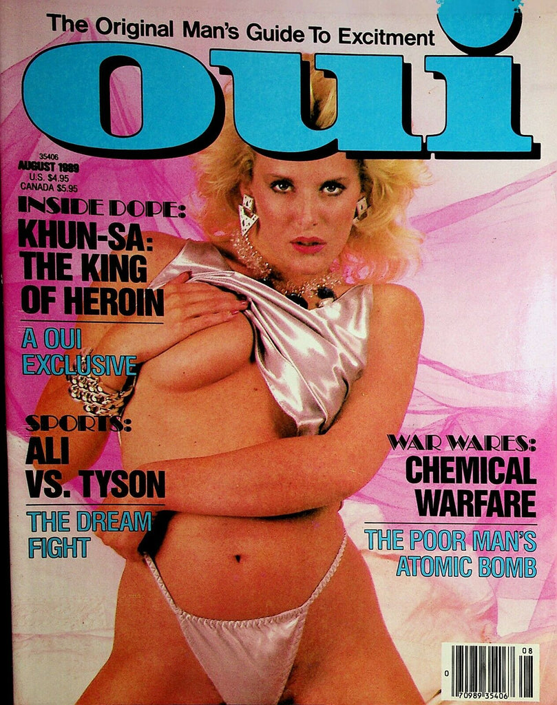 Oui Magazine Covergirl Stephanie / Ali vs. Tyson August 1989 042126AMP-