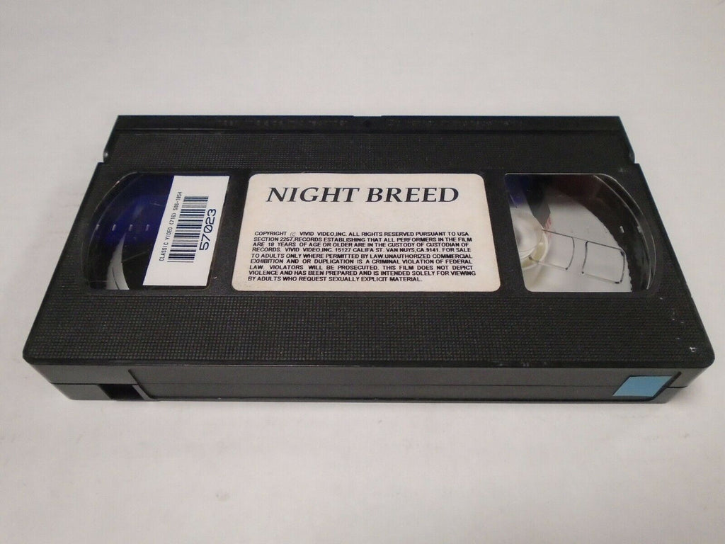 Night Breed VIvid Christy Canyon Steven St. Croix 1995 Adult VHS 020819AMP