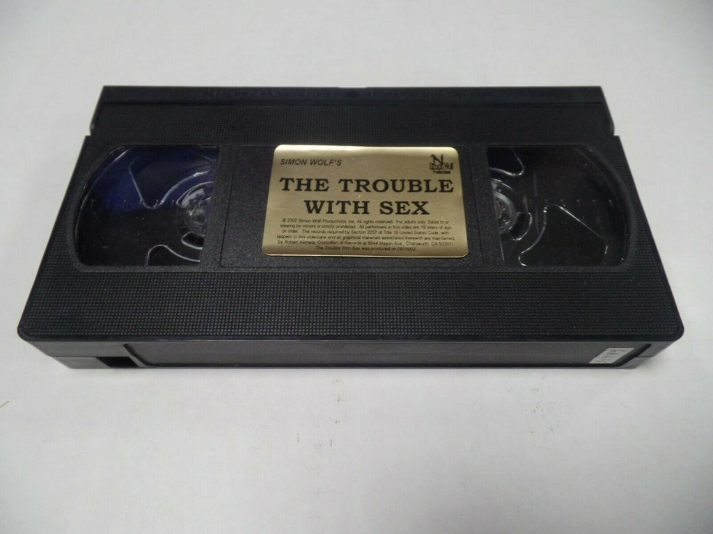The Trouble with Sex Simon Wolf 2002 Adult VHS 051619AMP