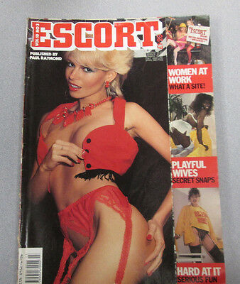 Escort Busty Adult Magazine Paul Raymond Publication Vol.10 #3 021815lm-ep