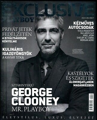 Playboy Exclusive International Magazine George Clooney 2012 new 060918lm-ep