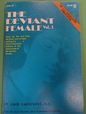The Deviant Female Book vol.1 by David Cauldwell M.D. 1973 050413lm-epa