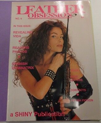 Leather Obsessions Adult Magazine Revealing Vida #6 111115lm-ep