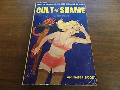 Cult of Shame Tony Calvano Ember Book 180 Page Erotic Novel 120915ame
