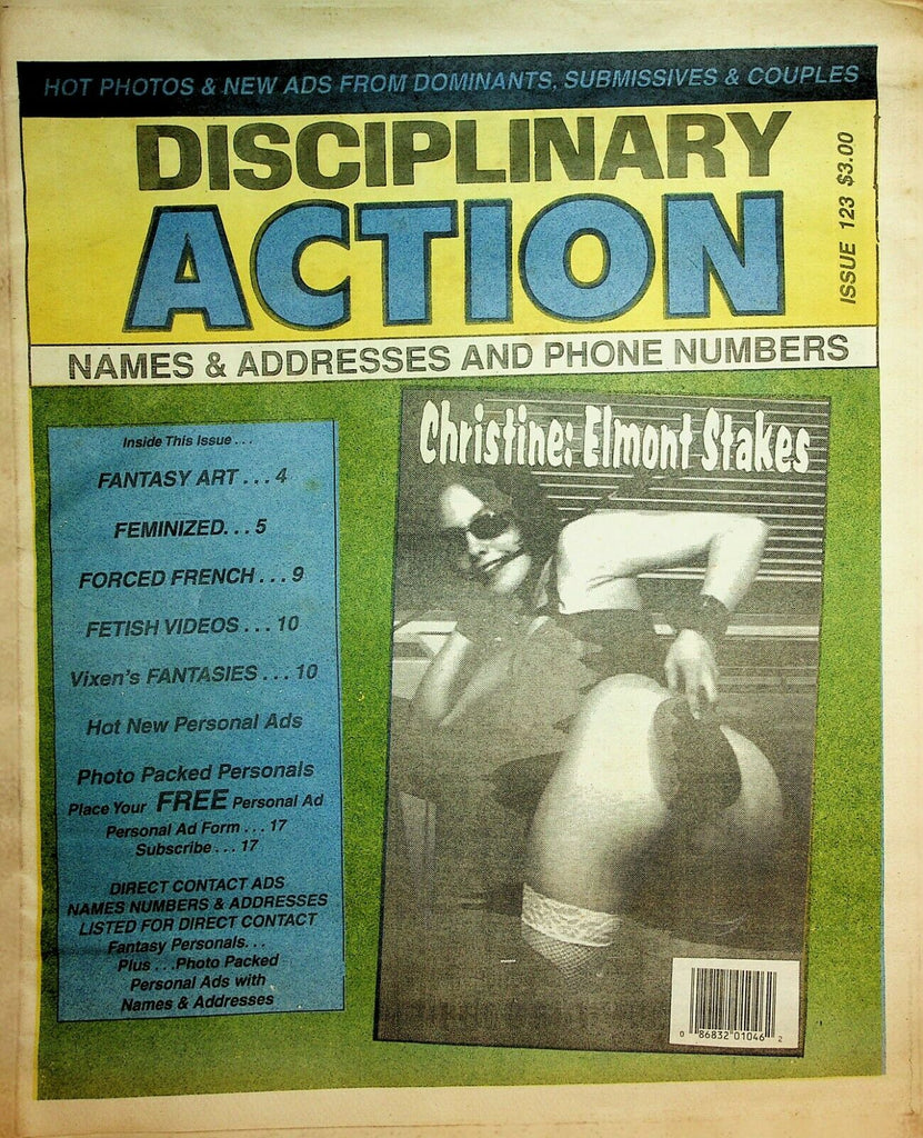 Disciplinary Action Newspaper Christine: Elmont Stakes #123 1998 022020lm-ep
