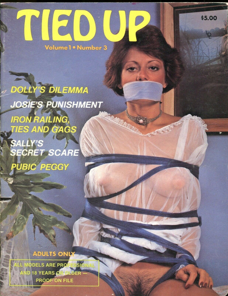Tied Up Bondage Magazine Pubic Peggy vol.1 #3 1978 053019lm-ep4