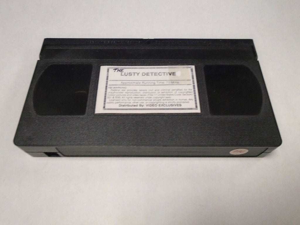 The Lusty Detective 75mins Video Exclusives Adult VHS 061119AMP