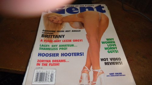Gent Busty Adult Magazine Feb 1997 Covergirl Brittany 312al