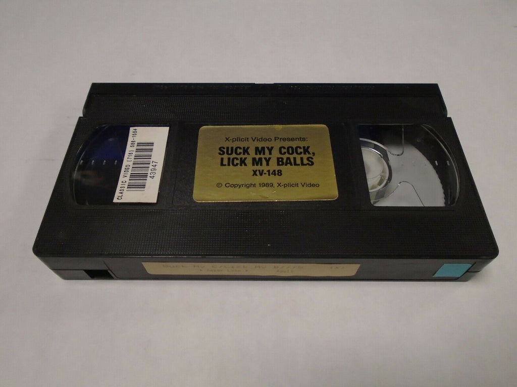 Suck My Cock Lick My Balls Amber Lynn 1989 Adult VHS 031419AMP3
