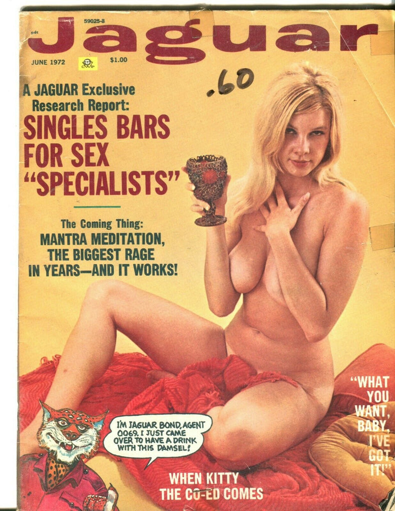 Jaguar Magazine Centerfold Girl Joy Feldman June 1972 080519lm-ep