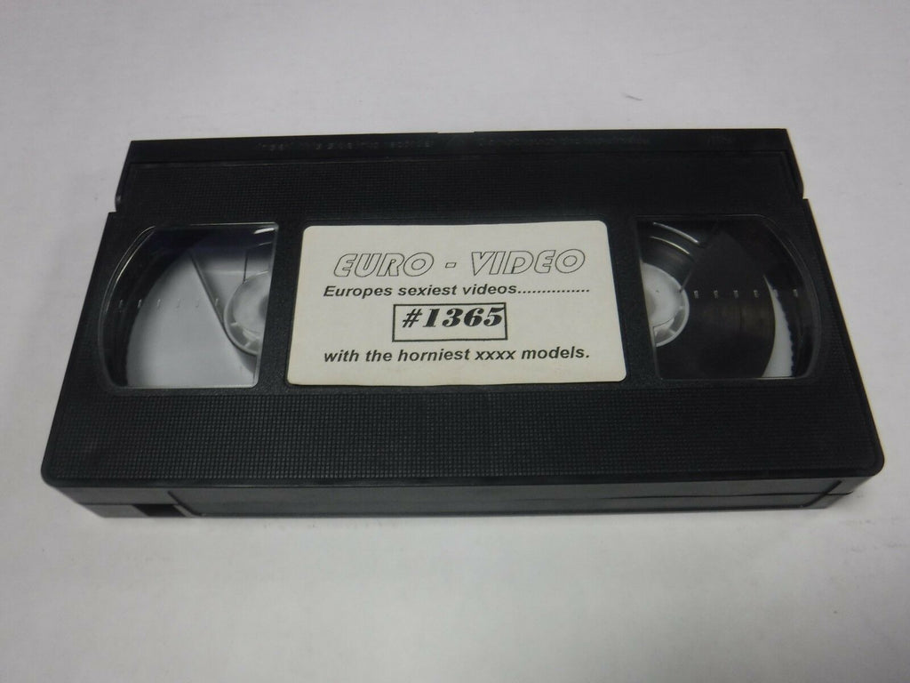 Euro-Video #1365 Horniest XXX Models Adult VHS 010219AMP3