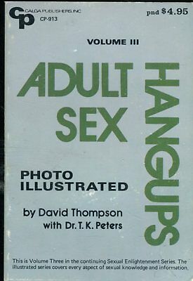 Adult Sex Hangups Book By David Thompson 1971 Photo Illustrated 121617lm-ep