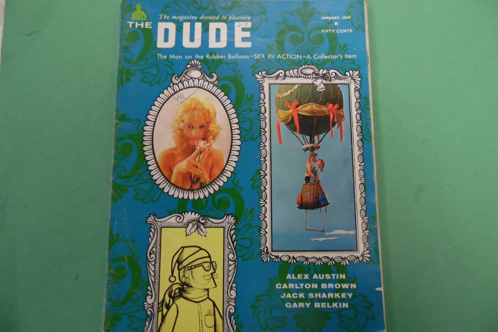 Dude Busty Magazine Cynthia January 1960  022326lmp