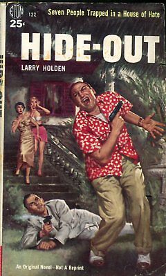 Hide-Out Novel by Larry Holden 1953 Eton Books 041614lm-epa2