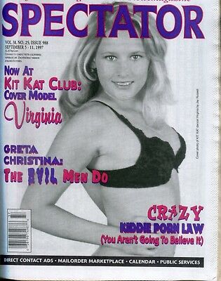 Spectator California Adult Newspaper Virginia #988 1997 082218lm-ep