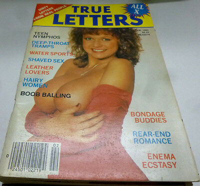 True Letters Adult Digest February 1985 vg 022014lm-ep