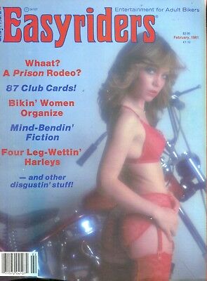 Easyriders Magazine Four Leg-Wettin' Harleys February 1981 040918lm-ep