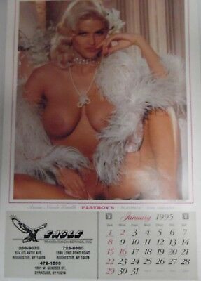 Playboy Playmate 1995 Advertising Calendar Anna Nicole 12" x 8" 052218lm-ep