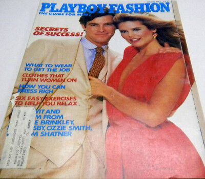 Playboy Fashion Adult Magazine "Christie Brinkley" Spring 1983 vg 072413lm-ep