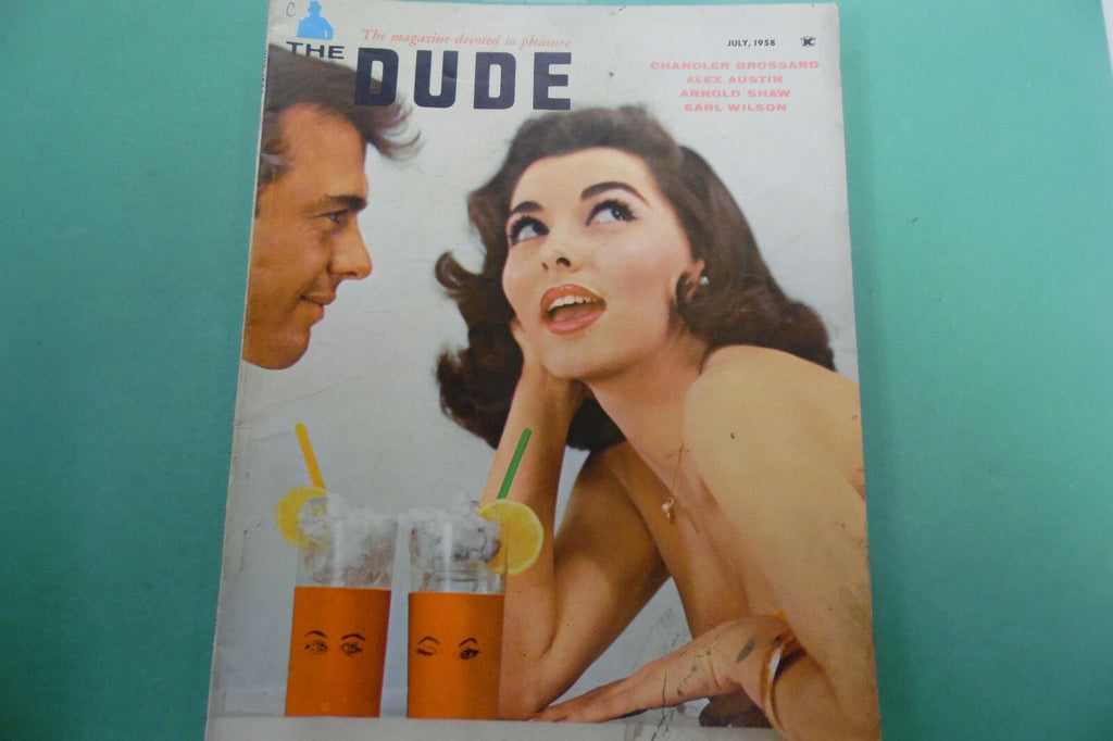 Dude Magazine Chandler Brossard July 1958 122716lm-ep