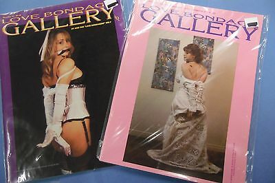 Lot of 2 Fetish Magazines Love Bondage Gallery #21 & #33 061716lm-ep