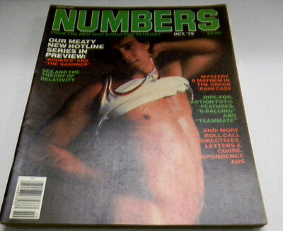 Nmbers Gay Adult Magazine Sex And Relativity October 1979 vg 040714lm-ep