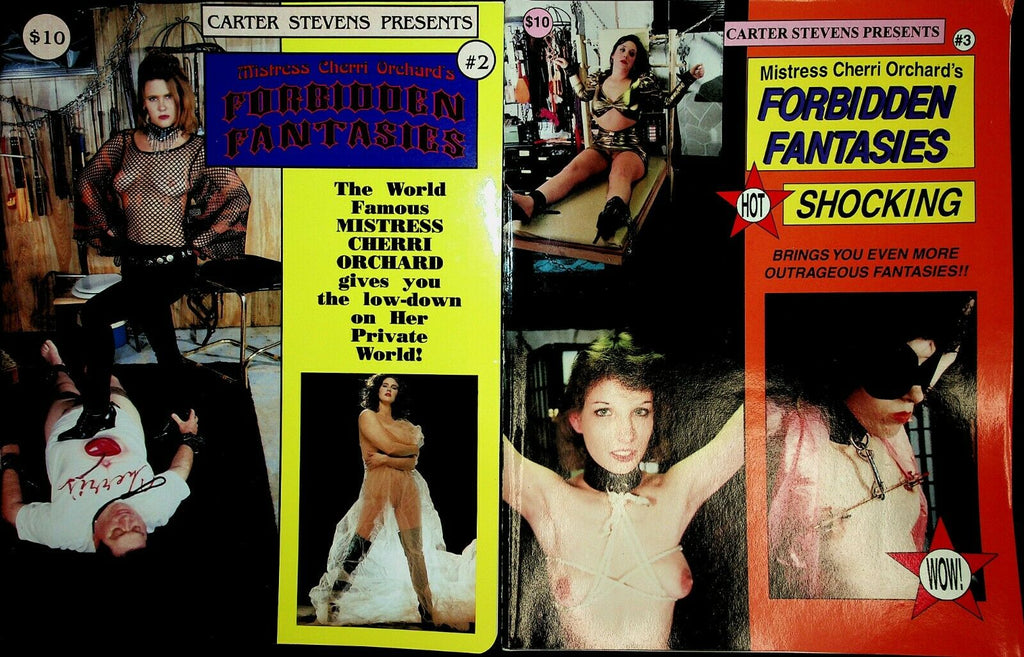 Lot Of 5 S & M News and Forbidden Fantasies Magazines 1994-1997 030920lm-ep