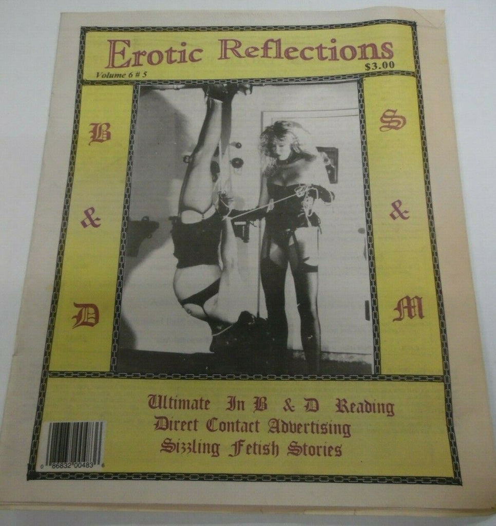 Erotic Reflections Fetish Newspaper Ultimate In B & D vol.6 #5 1989 122119lm-ep