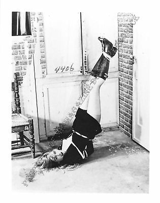 Adult Photo Vintage B&W 4x5 Bondage Beautiful Brunette Bound Dominated 93XU
