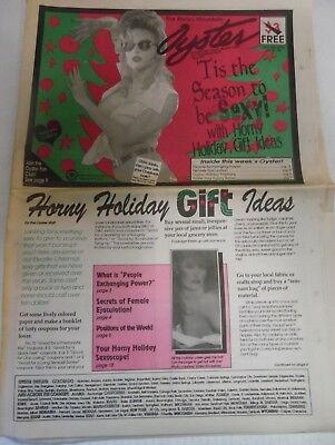 Oyster Adult Newspaper Horny Holiday Gift Ideas January 1994 052618lm-ep