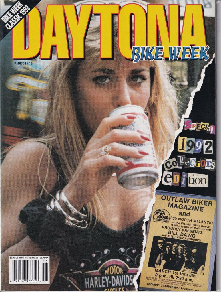 Daytona Bike Week Magazine 1992 Collector's Edition 013019REP