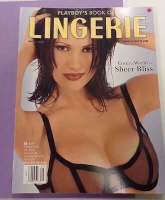 Playboy's Book Of Lingerie Adult Magazine Sheer Bliss June 2000 111115lm-ep