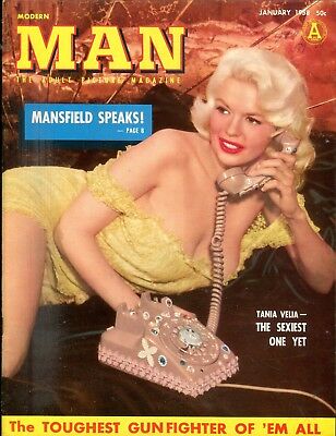 Modern Man Magazine Jayne Mansfield January 1958 082918lm-ep2 - Used
