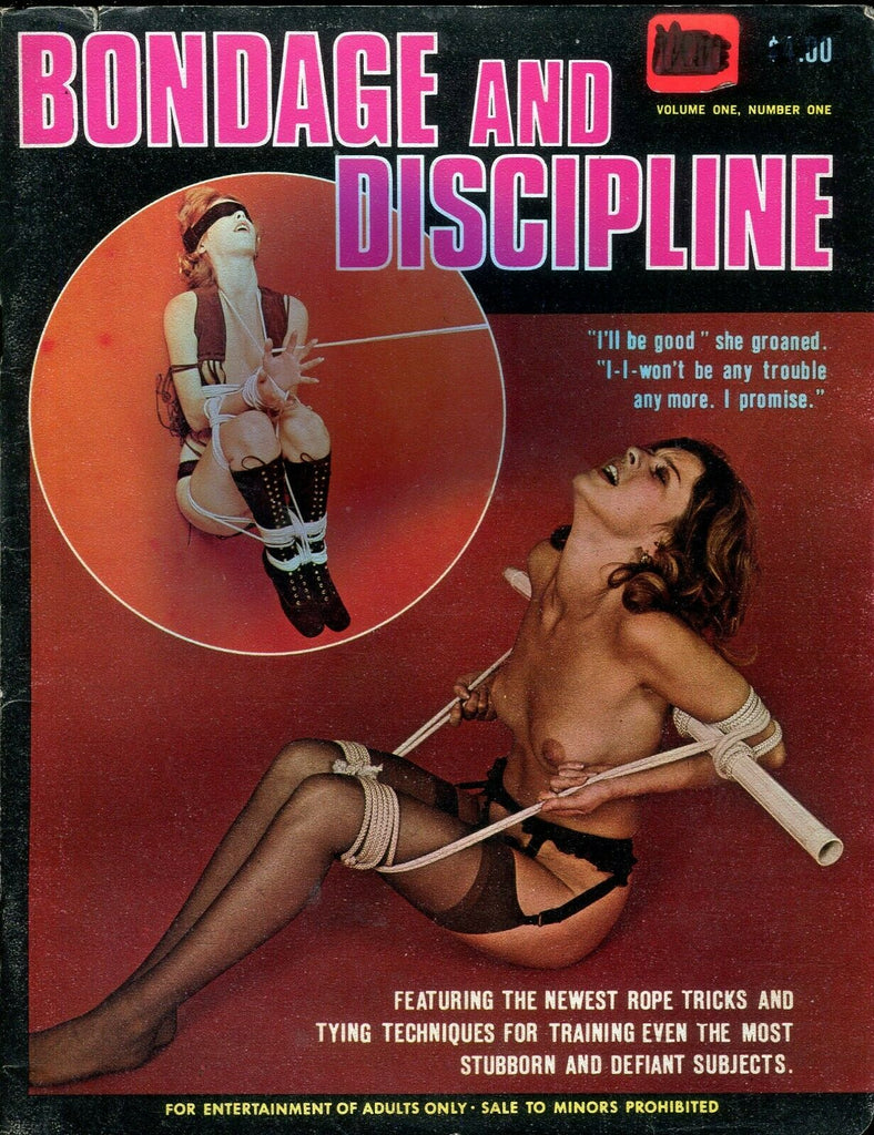 Bondage And Discipline Magazine Tongue Tied #1 1970's 111619lm-ep