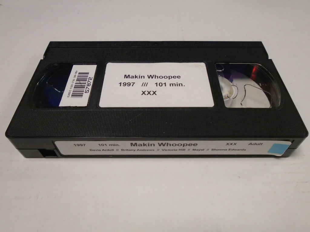 Makin Whoopee Davia Ardell Britany Andrews 1997 101mins Adult VHS 022219AMP