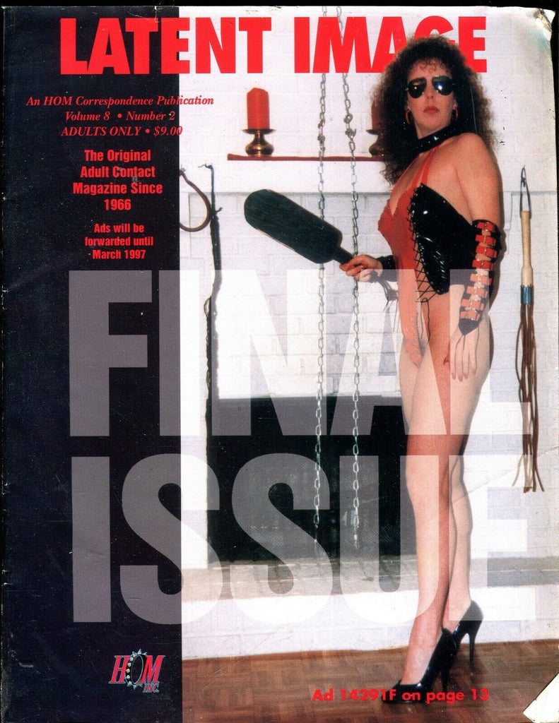 Latent Image Fetish Magazine Final Issue vol.8 #2 1996 by HOM 070619lm-ep