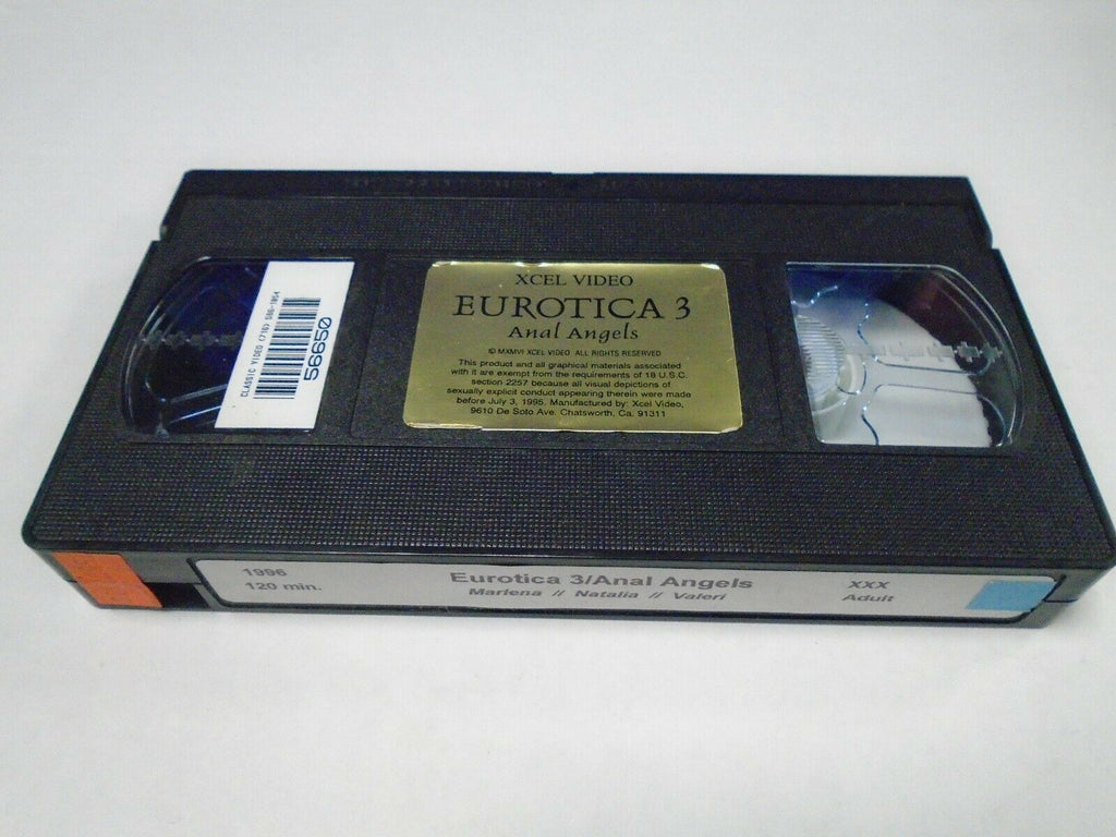 Eurotica 3 Anal Angels Marlena 1996 120mins Adult VHS 022019AMP3