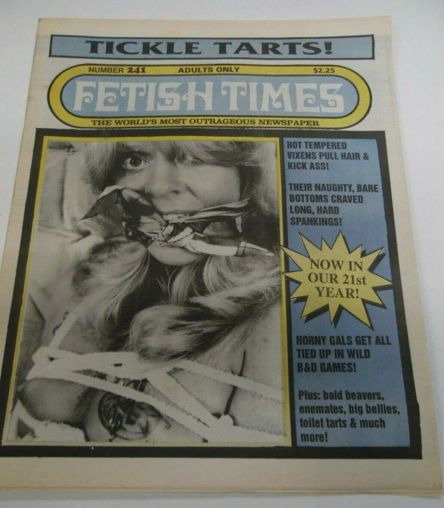 Fetish Times Newspaper Tickle Tarts #241 1993 121719lm-ep2