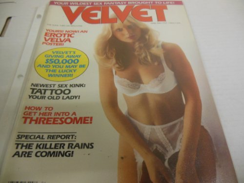 Velvet Men's Magazine "Evelyn" "Pepper" April 1980