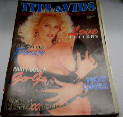 Tits & Vids Busty Adult Magazine Scartlet Fantasy Vol.1 #2 030314lm-ep