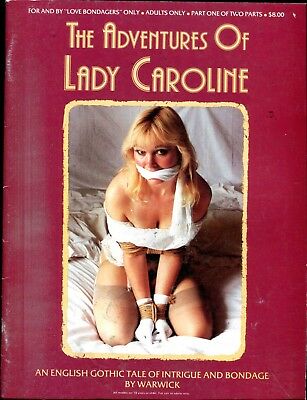 Adventures Of Lady Caroline Bondage Magazine #1 1988 050918lm-ep - Used