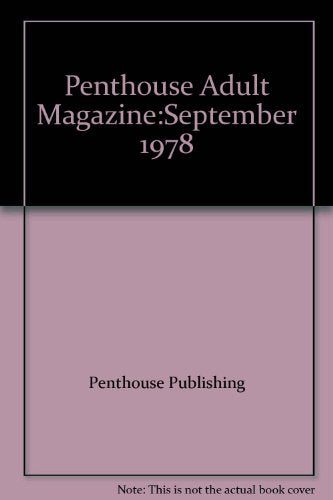 Penthouse Adult Magazine:September 1978