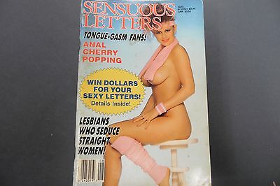 Sensuous Letters Digest Tongue-Gasm Fans! August 1988 091116lm-ep