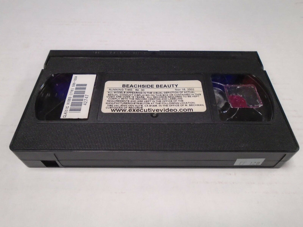 Beachside Beauty Executive Video 64mins 2002 Adult VHS 011519AMP