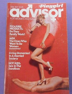 Playgirl Advisor Digest Pleasure Products February 1977 022113lm-epa