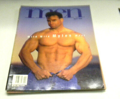 Advocate Men Gay Adult Magazine Myles West April 1996 vg 040714lm-ep