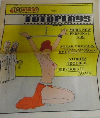 Fotoplays Fetish Newspaper (Sir) Does It Again #20 1986 052418lm-ep2