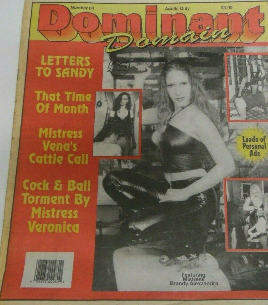 Dominant Domain Newspaper Mistress Vena #64 1998 121319lm-ep