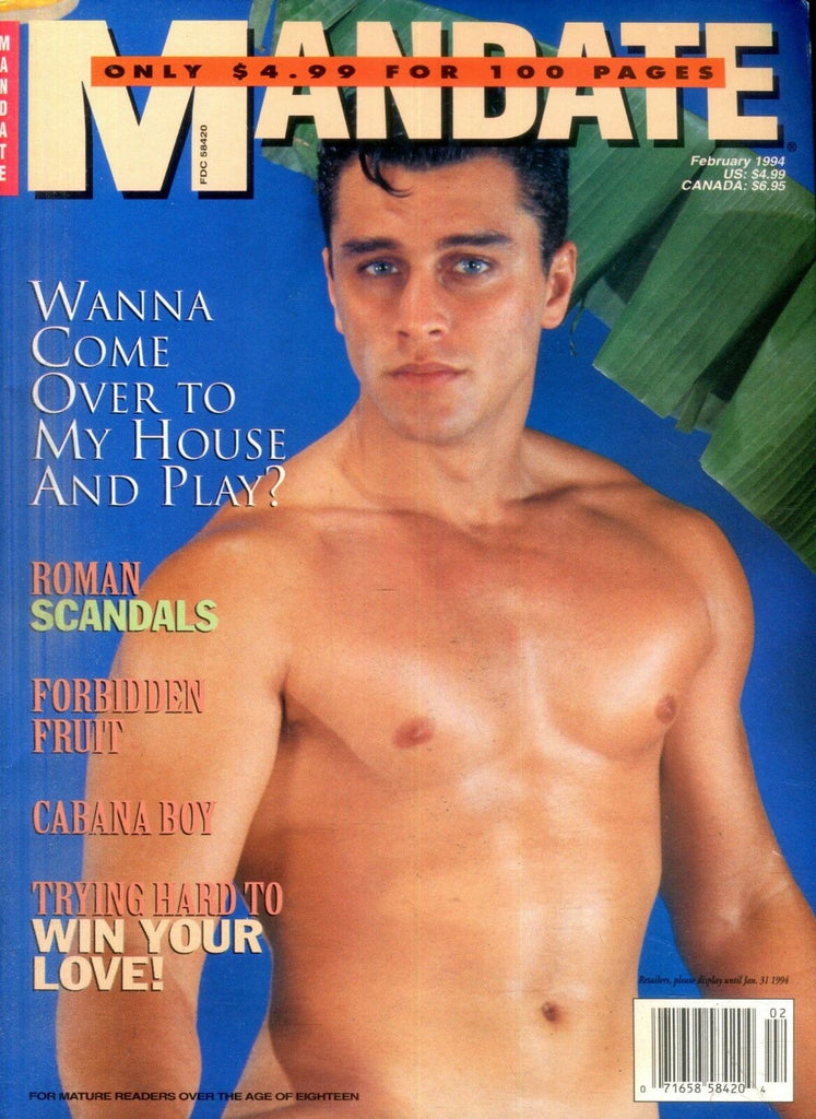 Mandate Gay Magazine Forbidden Fruit February 1994 011519lm-ep2