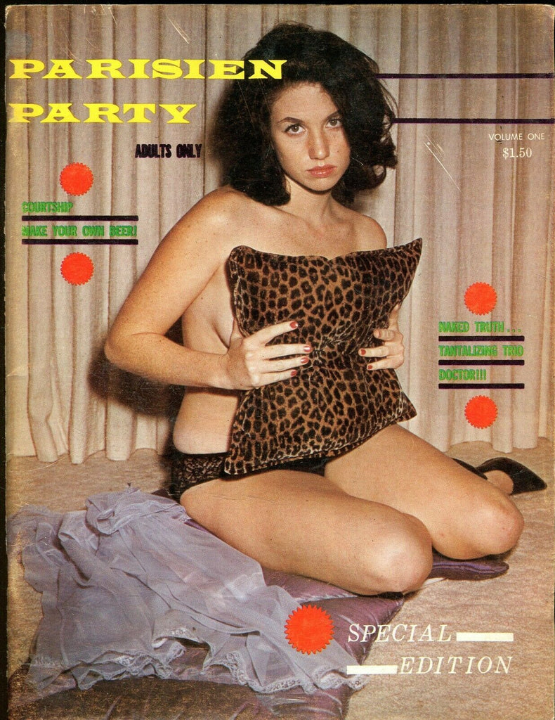 Parisien Party Magazine Tantalizing Trio #1 1965 Special Edition 070919lm-ep2